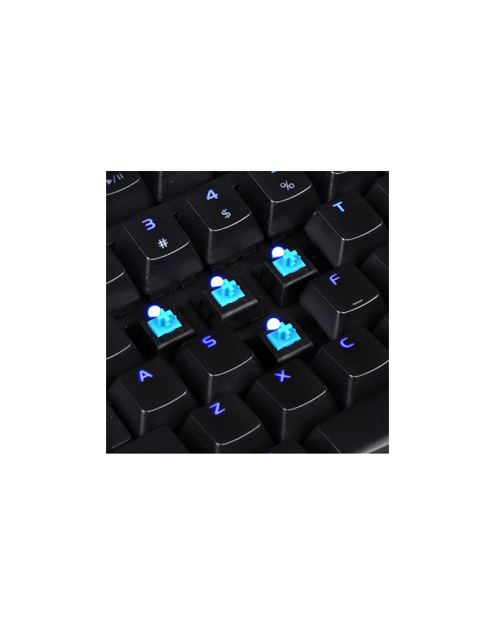 Tt eSPORTS Klawiatura dla graczy - Poseidon Z illuminated Blue Switch mechaniczna 1000Hz polling główny