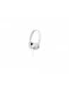 Słuchawki z mikrofonem Sony MDR-ZX310APW (białe/ nauszne) - nr 17