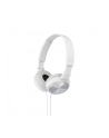 Słuchawki z mikrofonem Sony MDR-ZX310APW (białe/ nauszne) - nr 22