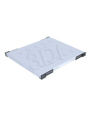 Triton półka do szafy 19  RAB-UP-250-A4 (1U  głębokość 250mm  maxymalna ładowność 15kg  kolor czarny RAL 9005)