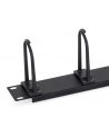 Triton organizer kabli 19  RAB-VP-X13 ( 1U  5 haczyków  kolor czarny RAL 9005) - nr 8