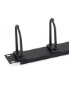 Triton organizer kabli 19  RAB-VP-X13 ( 1U  5 haczyków  kolor czarny RAL 9005) - nr 9