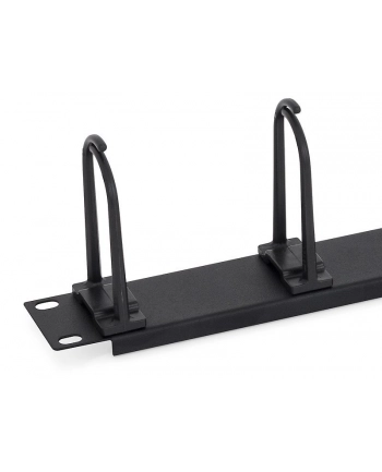 Triton organizer kabli 19  RAB-VP-X13 ( 1U  5 haczyków  kolor czarny RAL 9005) nr 1
