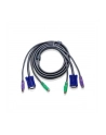 ATEN 2L-5002P/C Kabel 2x SVGA+klawPS+myszPS  1.8m Light - nr 22