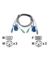 ATEN 2L-5003P/C Kabel 2x SVGA+klawPS+myszPS  3.0m Light - nr 14