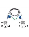 ATEN 2L-5003P/C Kabel 2x SVGA+klawPS+myszPS  3.0m Light - nr 6