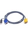 ATEN 2L-5203UP Kabel HD15 - SVGA + mysz + klawUSB  3.0m - nr 20