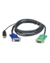 ATEN 2L-5205U Kabel HD15 - SVGA + mysz + klawUSB  5.0m - nr 10