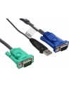 ATEN 2L-5205U Kabel HD15 - SVGA + mysz + klawUSB  5.0m - nr 22