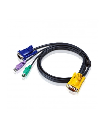 ATEN 2L-5206P Kabel HD15 - SVGA + myszPS + klawPS  6.0m