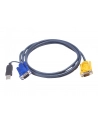ATEN 2L-5206UP Kabel HD15 - SVGA + mysz + klawUSB  6.0m - nr 13