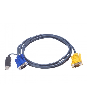 ATEN 2L-5206UP Kabel HD15 - SVGA + mysz + klawUSB  6.0m