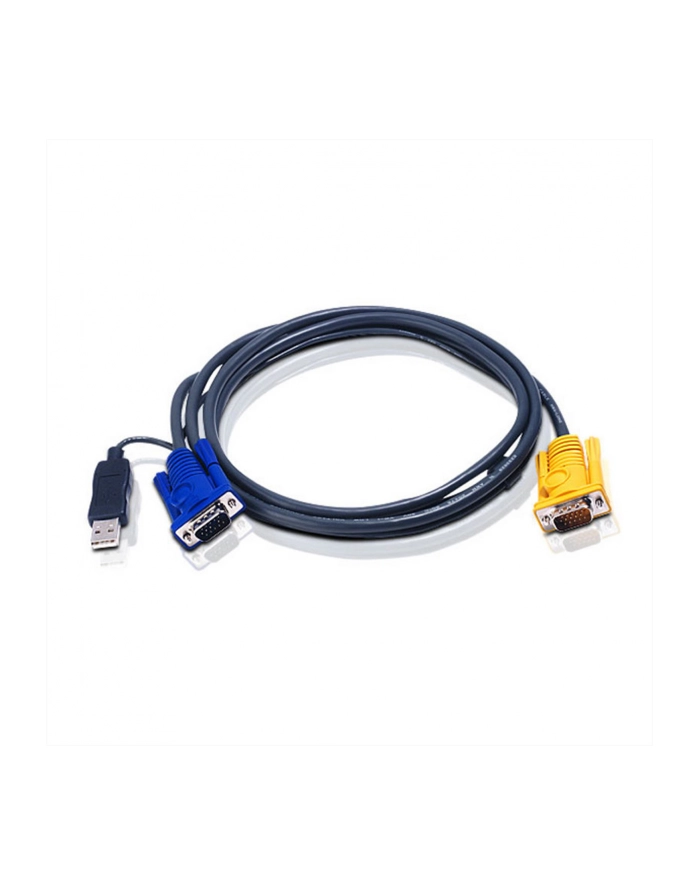 ATEN 2L-5206UP Kabel HD15 - SVGA + mysz + klawUSB  6.0m główny