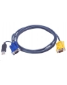ATEN 2L-5206UP Kabel HD15 - SVGA + mysz + klawUSB  6.0m - nr 8