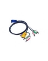 ATEN 2L-5302P Kabel HD15 - SVGA + myszPS + klawPS +  Audio 1.8m - nr 16