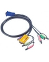 ATEN 2L-5302P Kabel HD15 - SVGA + myszPS + klawPS +  Audio 1.8m - nr 27