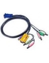 ATEN 2L-5302P Kabel HD15 - SVGA + myszPS + klawPS +  Audio 1.8m - nr 29