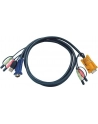ATEN 2L-5302U Kabel HD15 - SVGA + mysz + klawUSB +  Audio 1. - nr 30