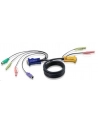 ATEN 2L-5303P Kabel HD15 - SVGA + myszPS + klawPS +  Audio 3 - nr 7