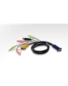 ATEN 2L-5305U Kabel HD15 - SVGA + mysz + klawUSB +  Audio 5. - nr 8