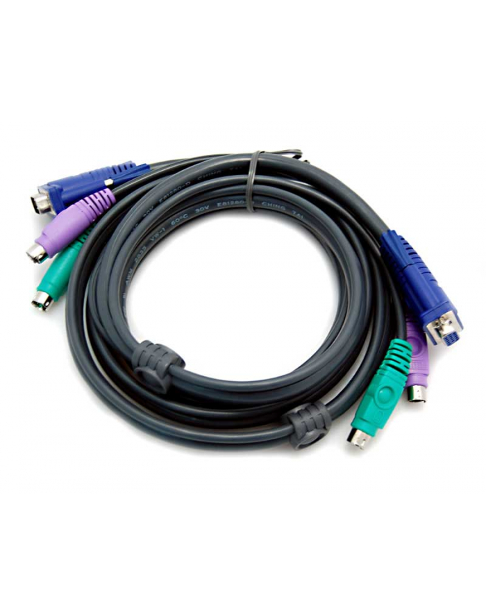 ATEN Kabel 2L-1001P/C 2x SVGA+klawPS+myszPS  1.8m główny