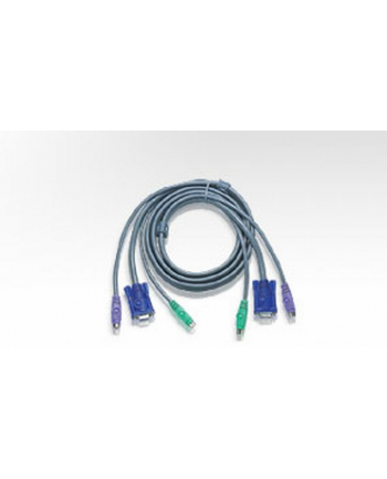 ATEN 2L-1005P/C Kabel 2x SVGA+klawPS+myszPS  5.0m