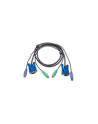 ATEN 2L-5002P/C Kabel 2x SVGA+klawPS+myszPS  1.8m Light - nr 9