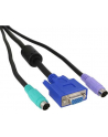 ATEN 2L-5002P/C Kabel 2x SVGA+klawPS+myszPS  1.8m Light - nr 12