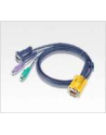 ATEN 2L-5002P/C Kabel 2x SVGA+klawPS+myszPS  1.8m Light - nr 5