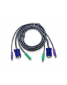 ATEN 2L-5002P/C Kabel 2x SVGA+klawPS+myszPS  1.8m Light - nr 6