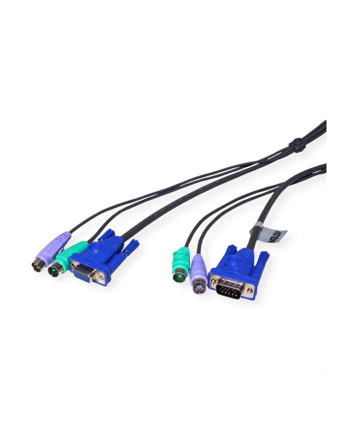 ATEN 2L-5003P/C Kabel 2x SVGA+klawPS+myszPS  3.0m Light główny