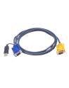 ATEN 2L-5202UP Kabel HD15 - SVGA   mysz   klawUSB  2.0m - nr 43