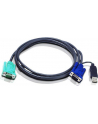 ATEN 2L-5202U Kabel HD15 - SVGA + mysz + klawUSB  2.0m - nr 41