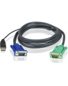 ATEN 2L-5202U Kabel HD15 - SVGA + mysz + klawUSB  2.0m - nr 43