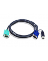 ATEN 2L-5202U Kabel HD15 - SVGA + mysz + klawUSB  2.0m - nr 13