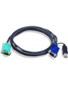 ATEN 2L-5202U Kabel HD15 - SVGA + mysz + klawUSB  2.0m - nr 18