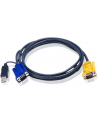 ATEN 2L-5203UP Kabel HD15 - SVGA + mysz + klawUSB  3.0m - nr 13