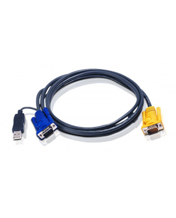 ATEN 2L-5203UP Kabel HD15 - SVGA + mysz + klawUSB  3.0m