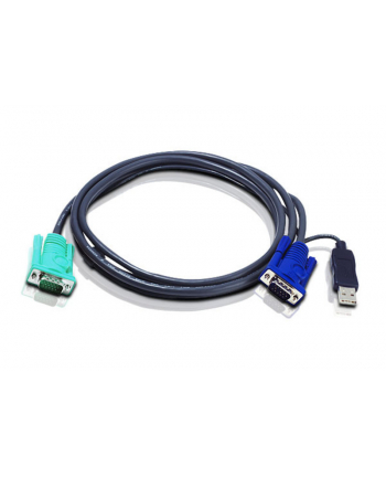 ATEN 2L-5203U Kabel HD15 - SVGA + mysz + klawUSB  3.0m