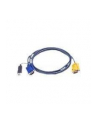 ATEN 2L-5206UP Kabel HD15 - SVGA + mysz + klawUSB  6.0m - nr 10