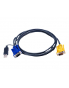 ATEN 2L-5206UP Kabel HD15 - SVGA + mysz + klawUSB  6.0m - nr 16