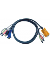 ATEN 2L-5302U Kabel HD15 - SVGA + mysz + klawUSB +  Audio 1. - nr 24