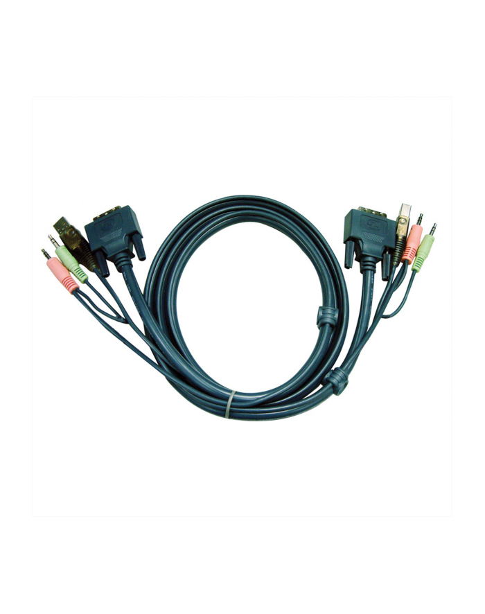 ATEN 2L-7D02U Kabel DVI/USB + Audio 2.0m główny