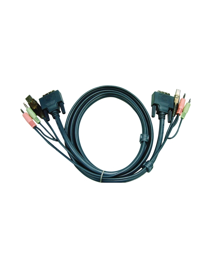 ATEN 2L-7D05U Kabel DVI/USB + Audio 5.0m główny