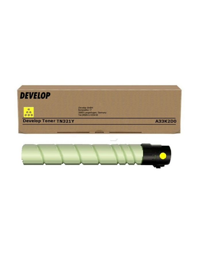 Toner Żółty Develop ineo +224e/+284e/+364e (25000 stron) TN-321Y główny