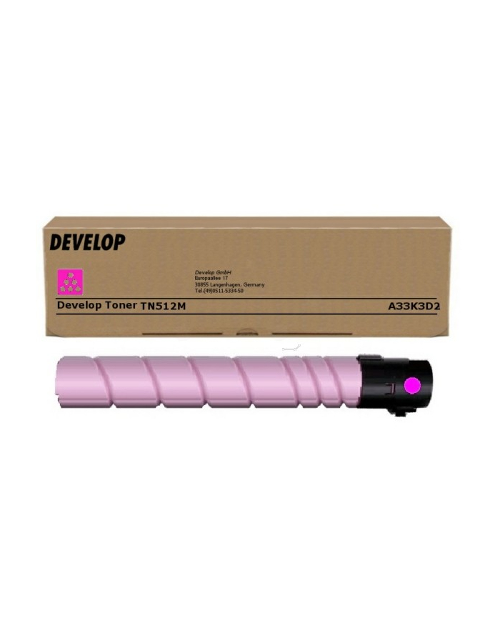 Toner Magenta Develop ineo+ 464e/+554e TN-512M 26000 page główny
