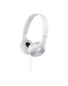 Słuchawki nauszne zamknięte składane, białe SONY MDRZX310W.AE - nr 31