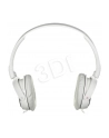 Słuchawki nauszne zamknięte składane, białe SONY MDRZX310W.AE - nr 7