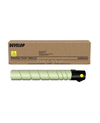 Toner Żółty Develop ineo+ 464e/+554e TN-512Y 26000 pages nr 2
