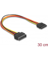 PRZEDŁUŻACZ KABLA ZASILAJĄCEGO SATA 15PIN M/F 30CM DELOCK - nr 20